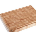 Morgan End Grain Collection Rectangle Maple Carving Board (20"x15")